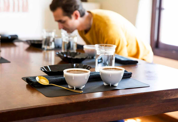 How to assess the aroma of coffee during cuppings