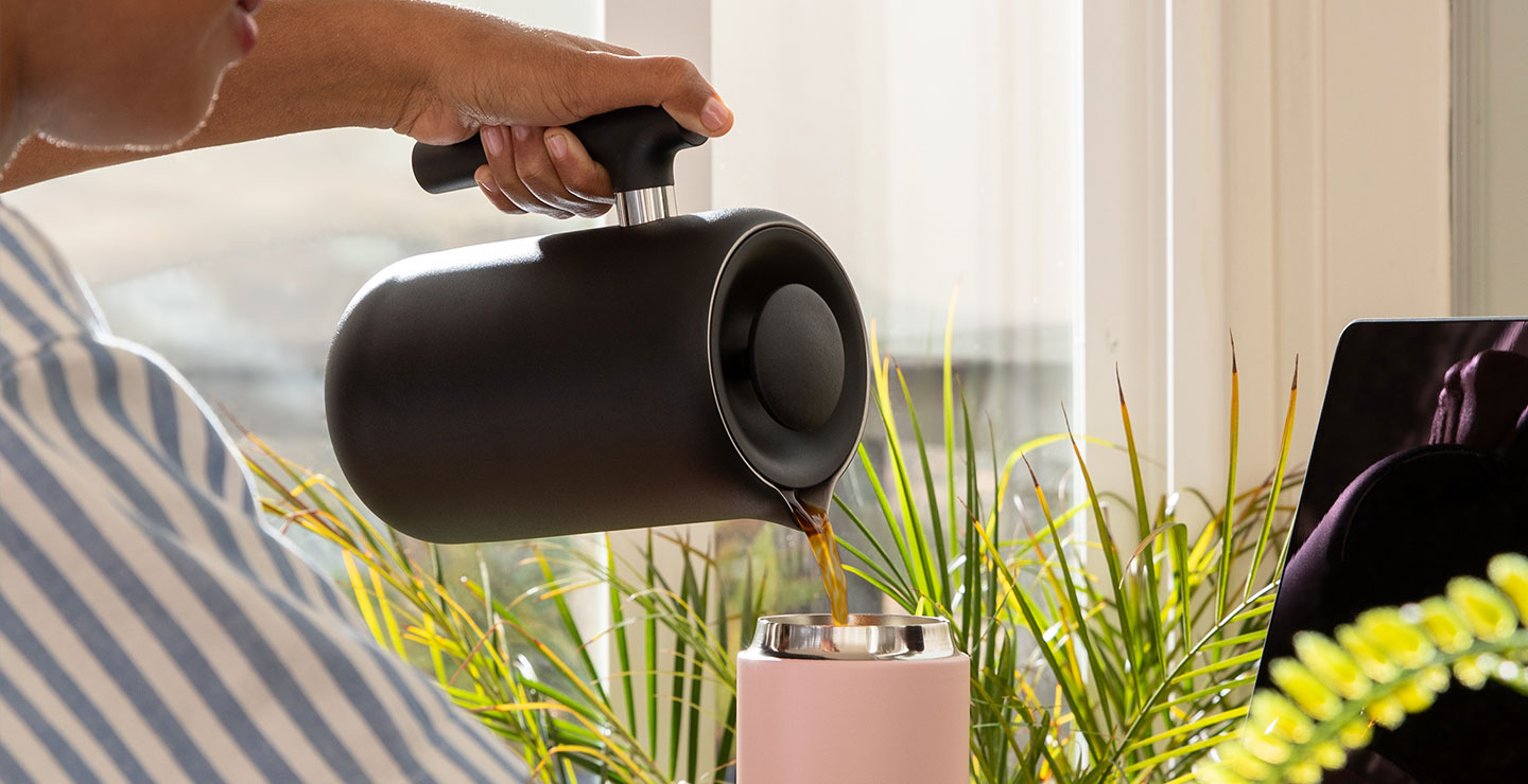 Fellow's Clara French Press Makes Brewing Coffee Easy