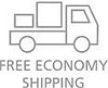 Free Economy Shipping Cargo truck Icon Logo