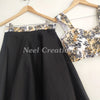 Bulk Custom made Black printed lehenga choli dupatta. Bridesmaid dress Indian outfit skirt top dupatta designer wear