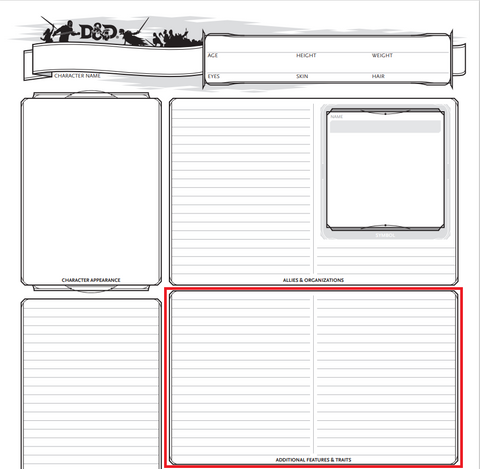 Easily Fill Out Your D D Character Sheet Like A 5e Pro With This Step Awesome Dice