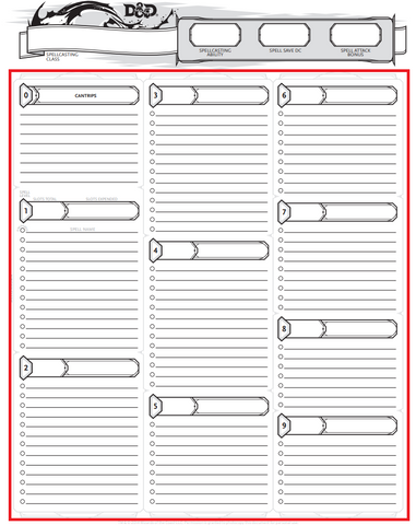 Easily Fill Out Your D D Character Sheet Like A 5e Pro With This Step Awesome Dice