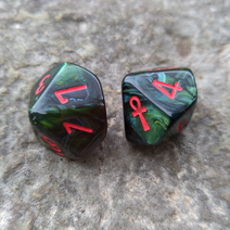 Vampire Ankh 10d10 Dice Set Nav Image 3