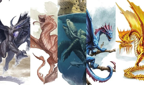 different types of dnd dragons