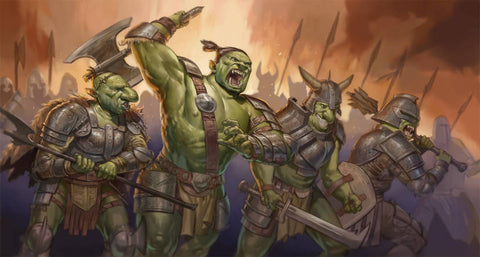 skirmish against orcs