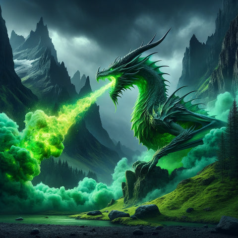 green dragon breath weapon