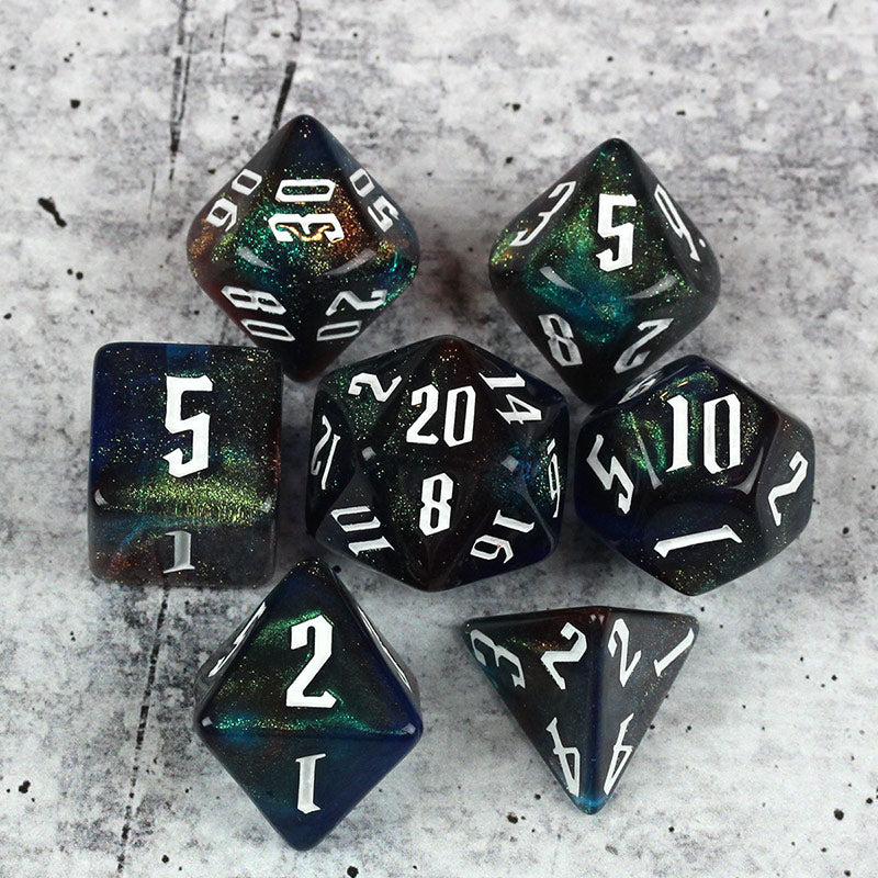 Astral Rpg Dice Set Awesome Dice