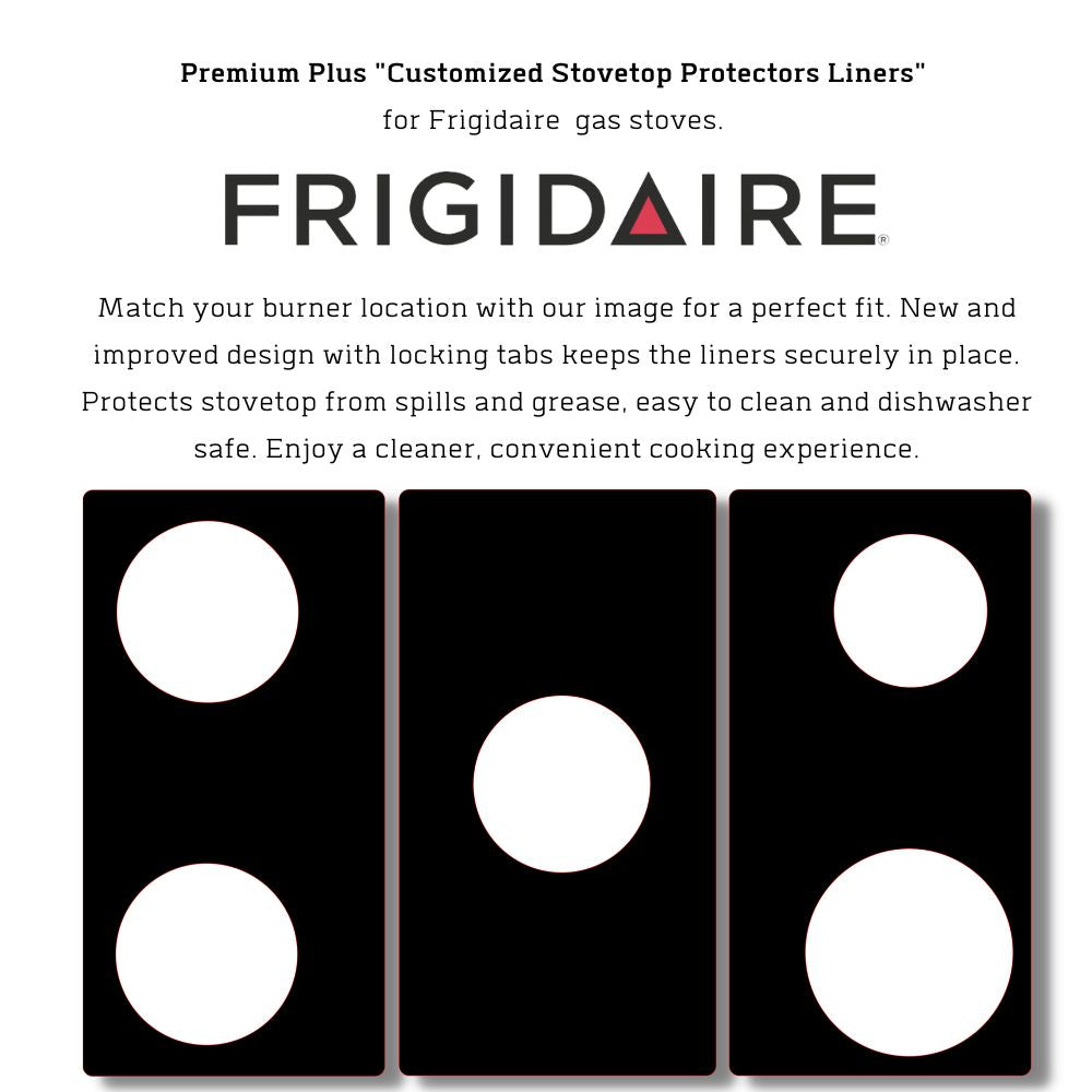 Frigidaire Stove Protector Liners - Stove Top Protector for Frigidaire –  Premium Plus Inc