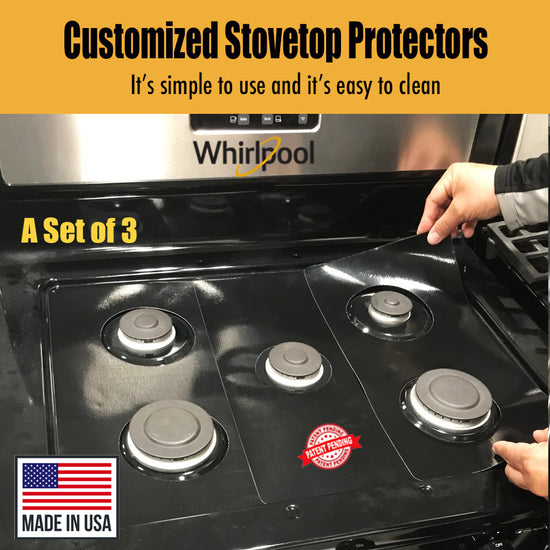 Whirlpool Stove Protector Liners - Stove Top Protector for Whirlpool G ...