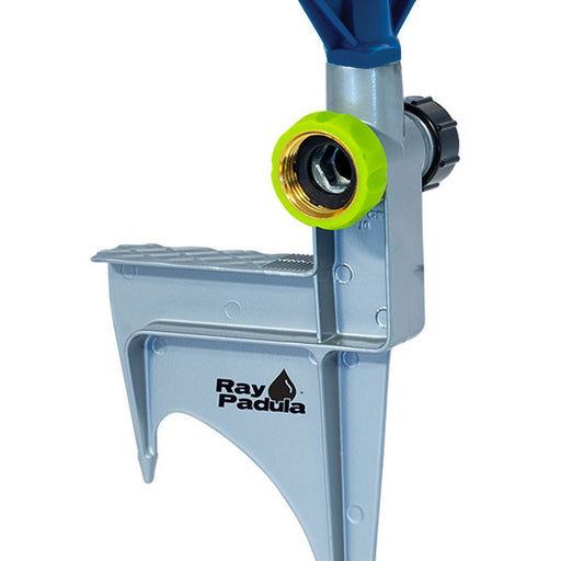 Ray Padula Deluxe Metal Pulsating Sprinkler on In-Series Metal 3-Prong Step  Spike — Ray Padula Lawn and Garden