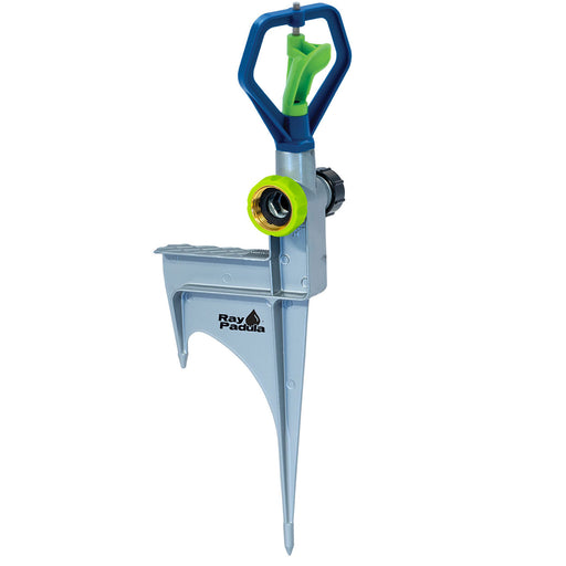 Ray Padula Deluxe Metal Pulsating Sprinkler on In-Series Metal 3-Prong Step  Spike — Ray Padula Lawn and Garden