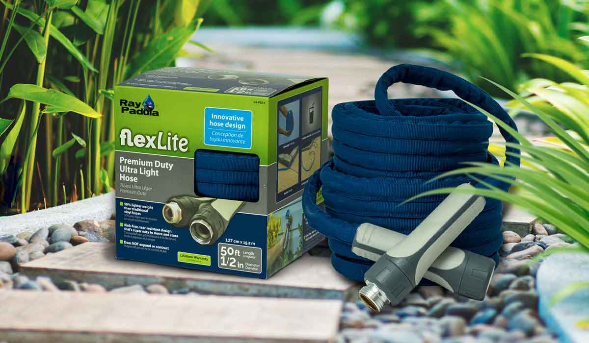 FlexLite Premium Lightweight Fabric Garden Hoses — Ray Padula Lawn and  Garden