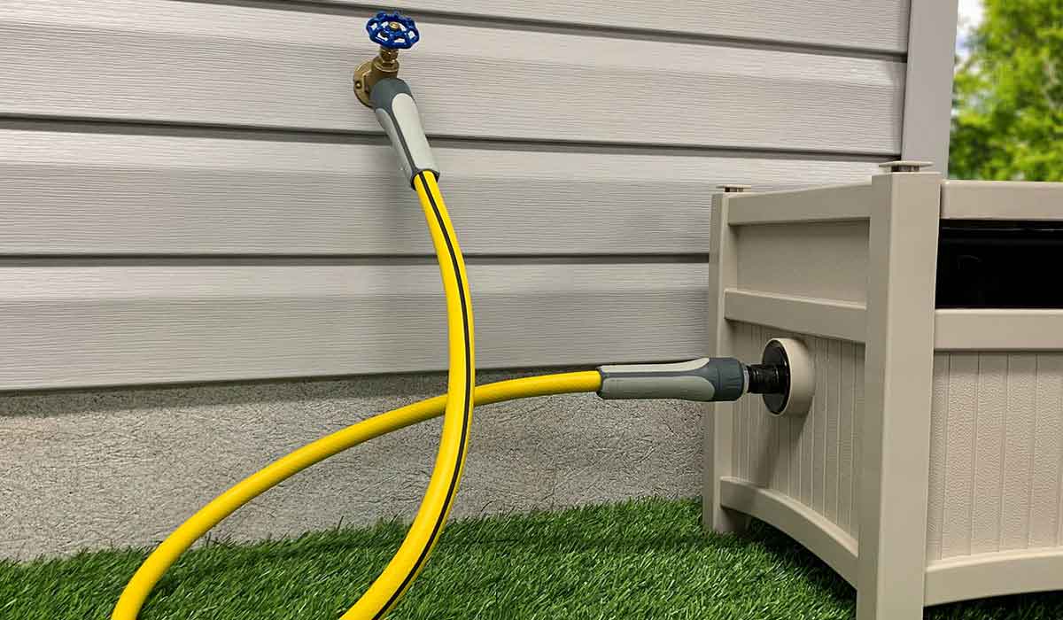 Leader and Extension Hose Reel Garden Hose — Ray Padula Lawn and Garden