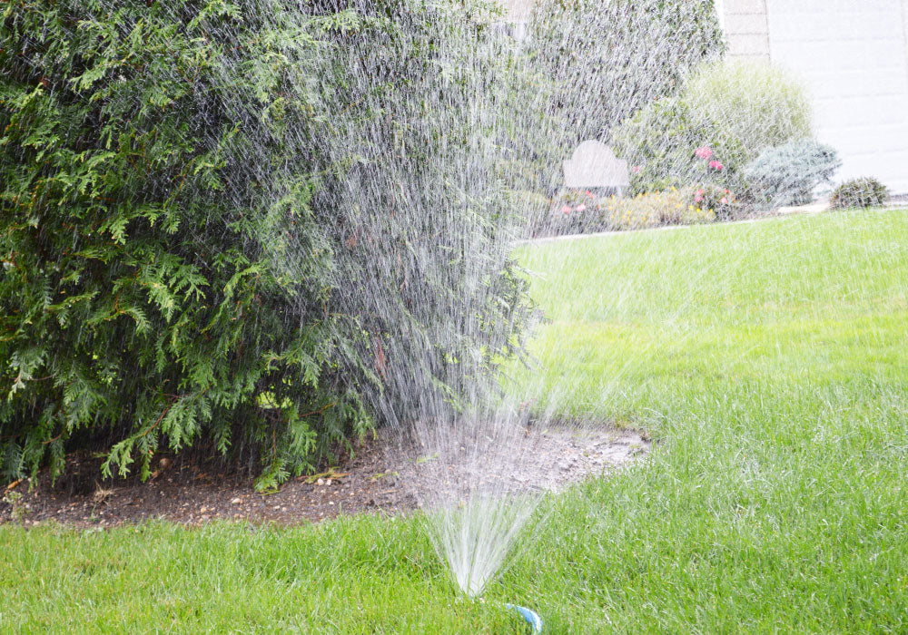 Ray Padula Plastic Pulsating Sprinkler on In-Series Plastic Circle Base —  Ray Padula Lawn and Garden