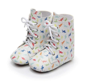 baby girl lace up boots