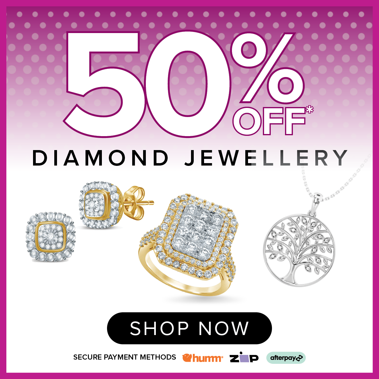 Bevilles | 50% off* Diamonds & Gold | Bevilles