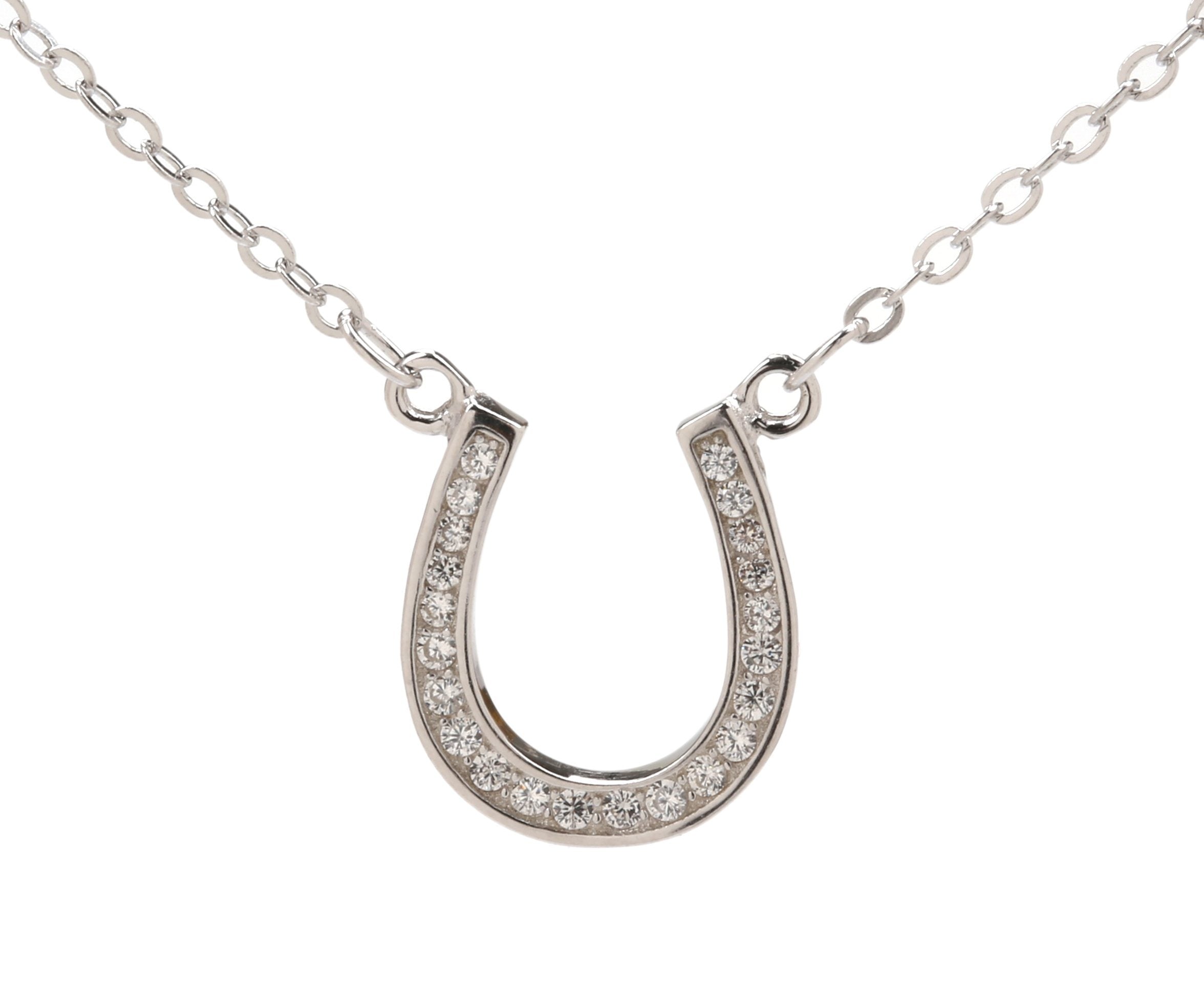 horseshoe necklace