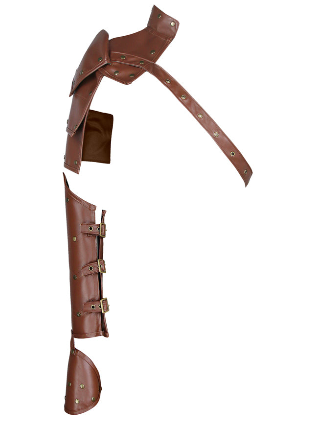 Steampunk-accessoires voor dames Retro lederen armband Armband Armor Bolero Charmian Corset