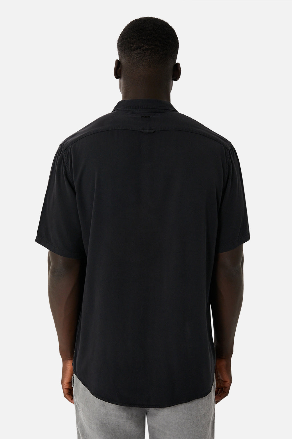 The Monello S/s Shirt - OD Black – Industrie Clothing