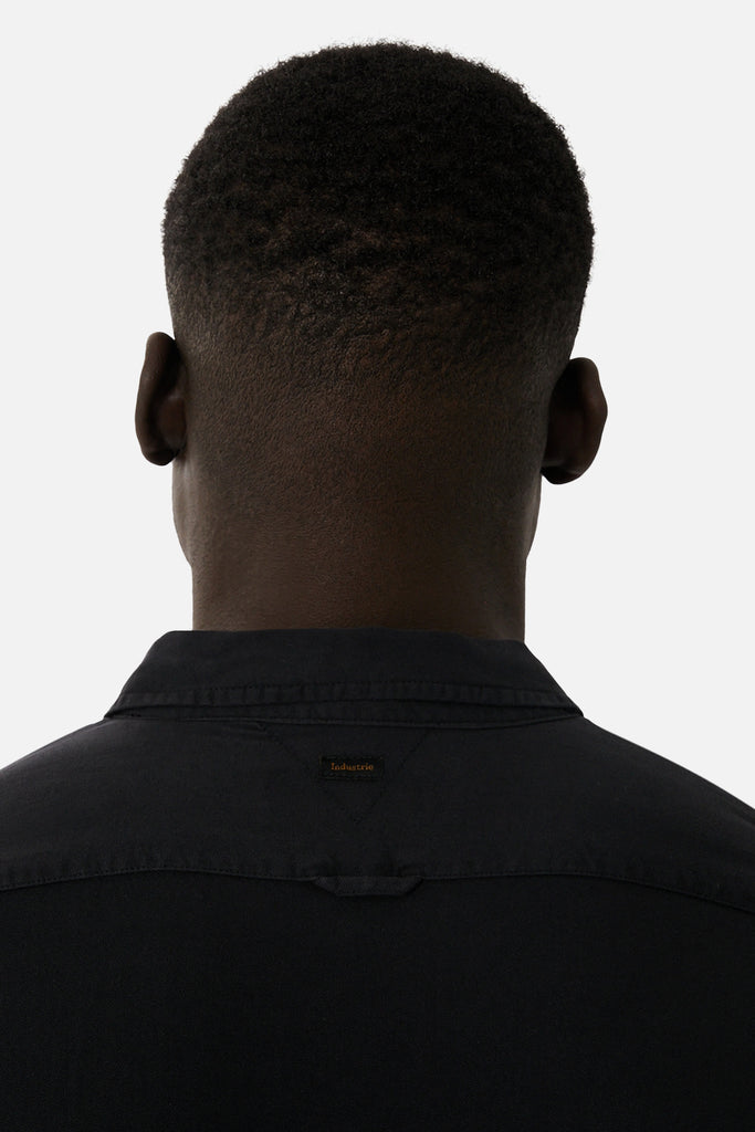 The Monello S/s Shirt - OD Black – Industrie Clothing