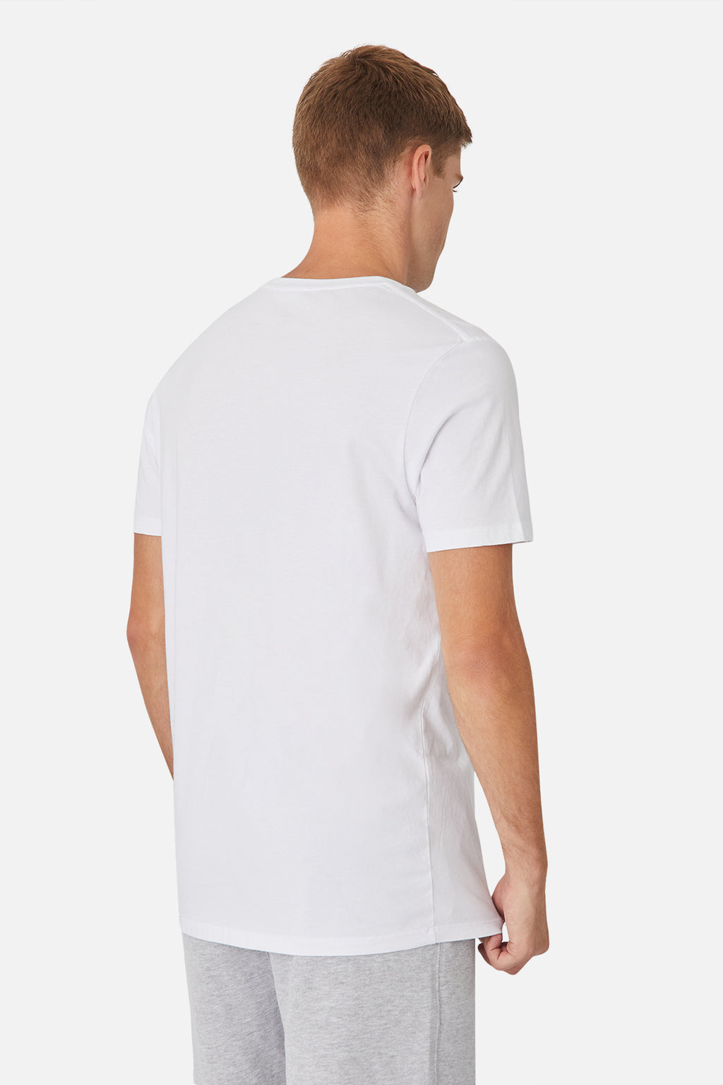 The New Basic Vee Tee - White – Industrie Clothing