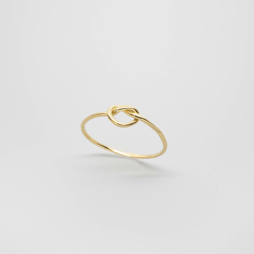 Knot Ring Nachhaltiger Echtschmuck Von Fejn Jewelry
