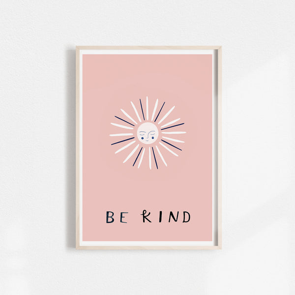 'Be Kind' Art Print