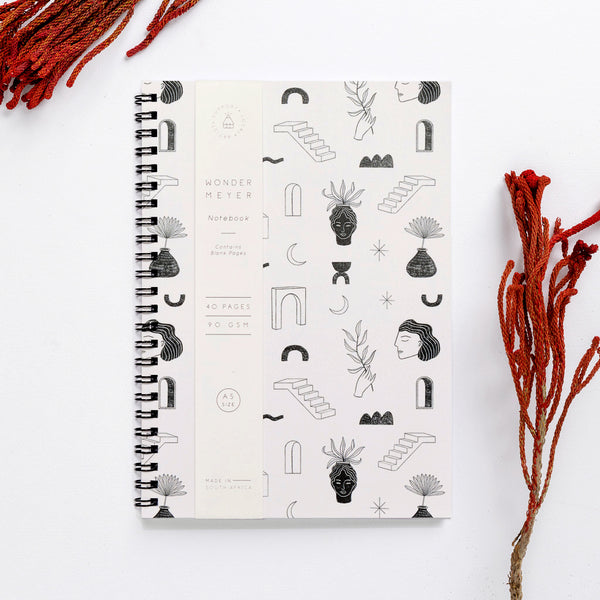 'Lucky Charmz' Softcover Notebook