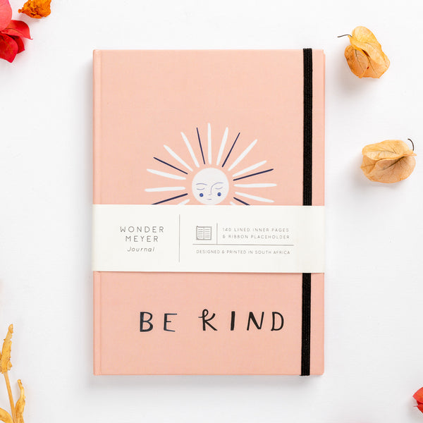 'Be Kind' Hardcover Journal