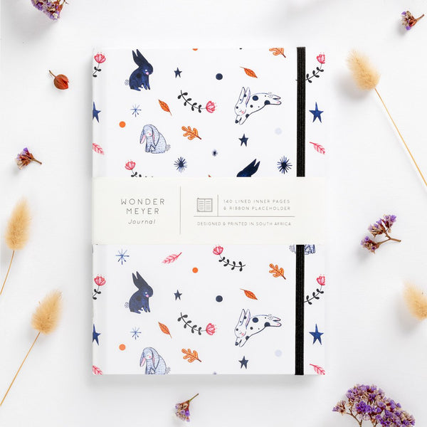 'Bunny' Hardcover Journal