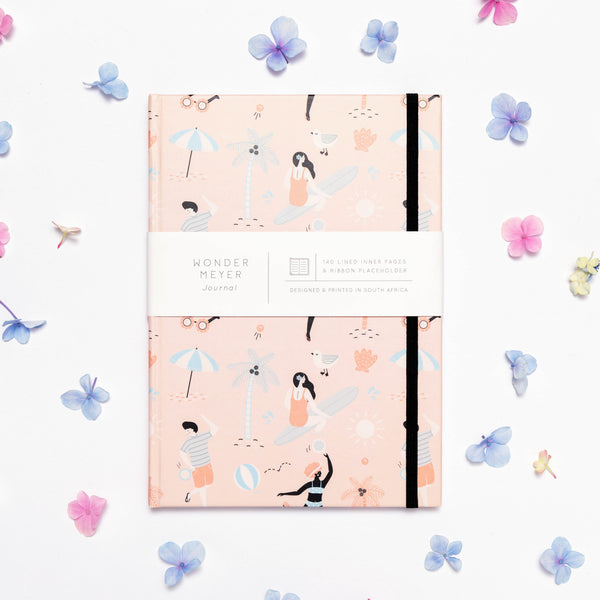 'Summer Days' Hardcover Journal