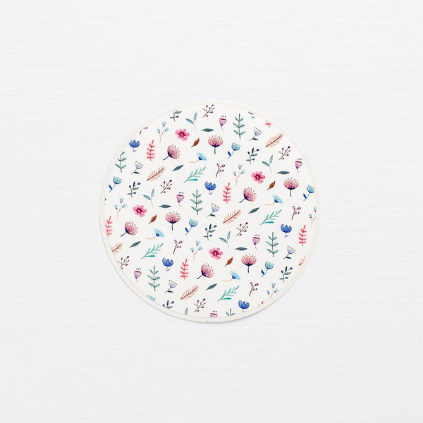 'Flower Bomb' Disc Sticker