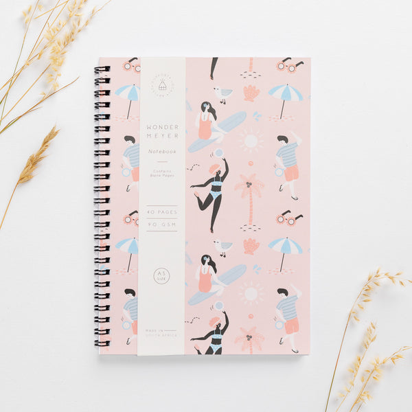 'Summer Days' Softcover Notebook