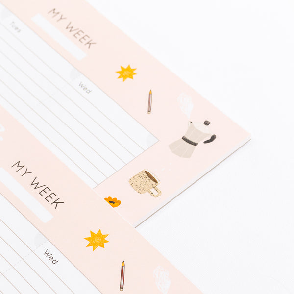 'Daily Habits' Weekly Planner
