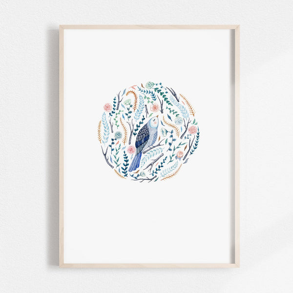 'Free as a Bird' Art Print