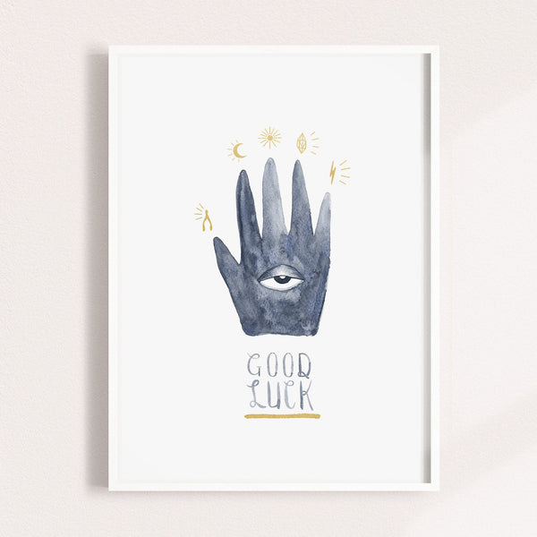 'Good Luck' Art Print