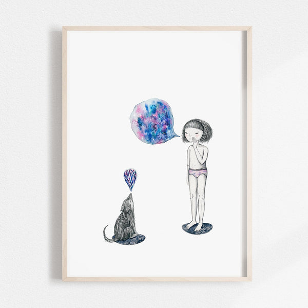 'Speak Softly' Art Print