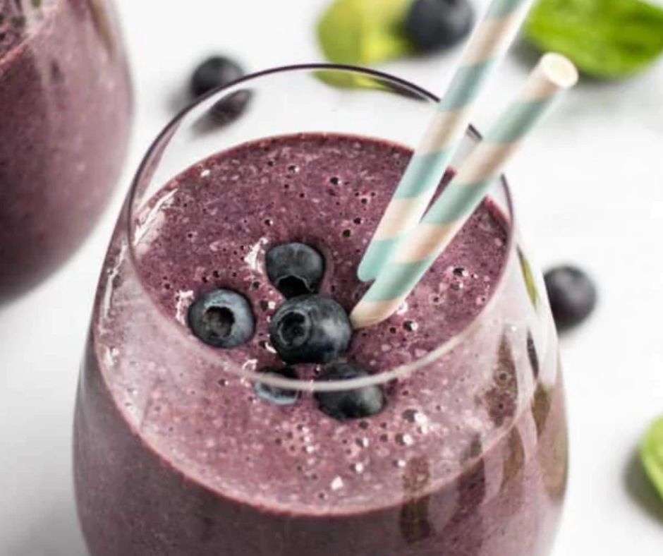 Anti Inflammatory Blueberry Smoothie