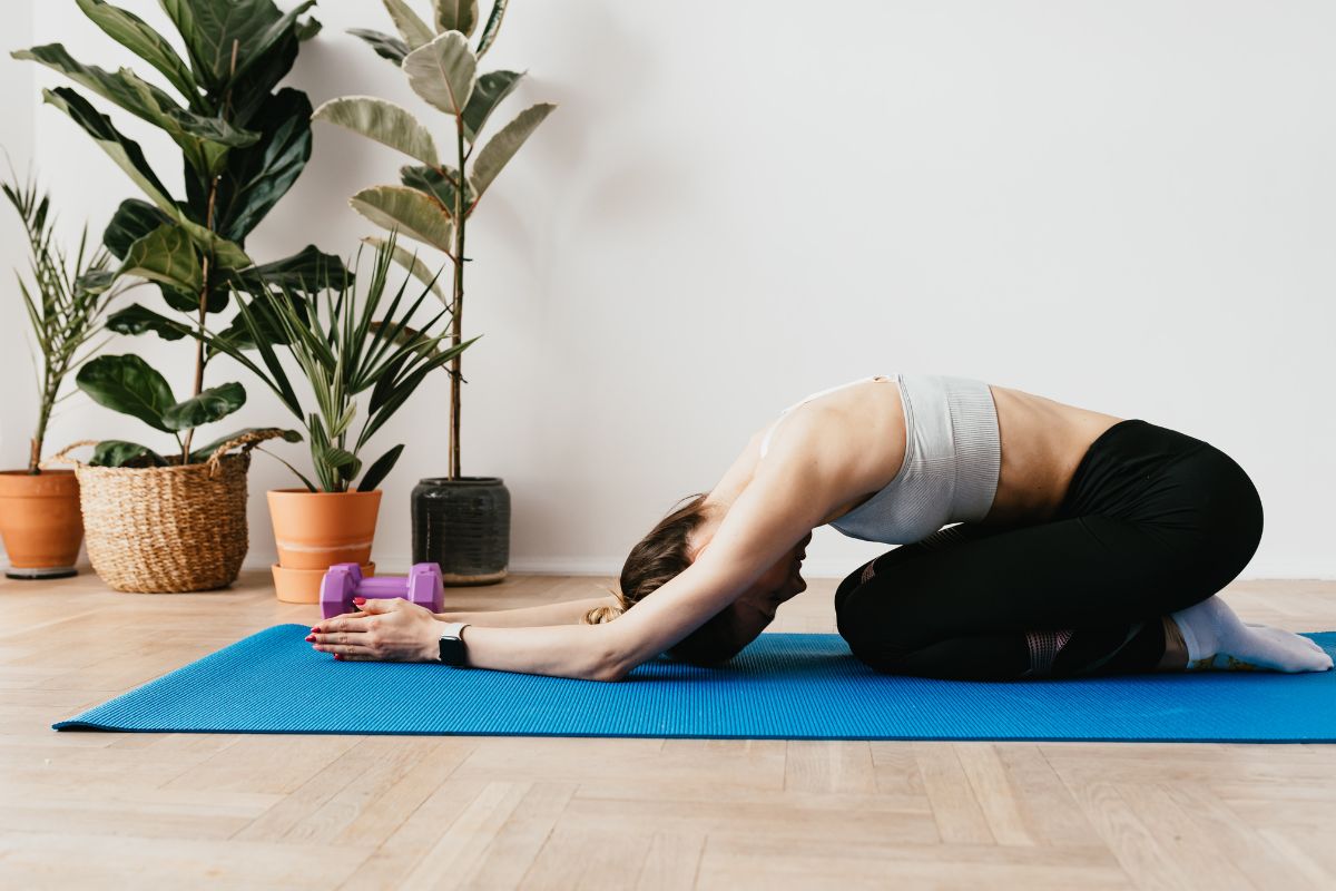 Child's Pose Yoga