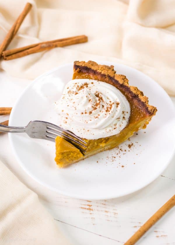 Gluten Free Low Sugar Vegan Pumpkin Pie