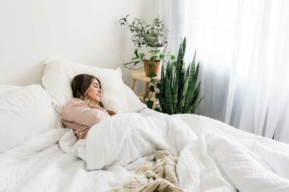 Woman Having a Good Sleep