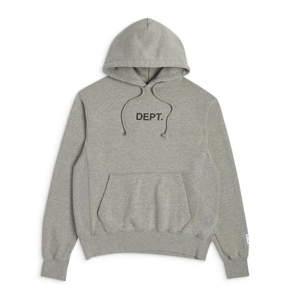 GD CENTER LOGO HOODIE HEATHER GREY – Gallery Dept - online