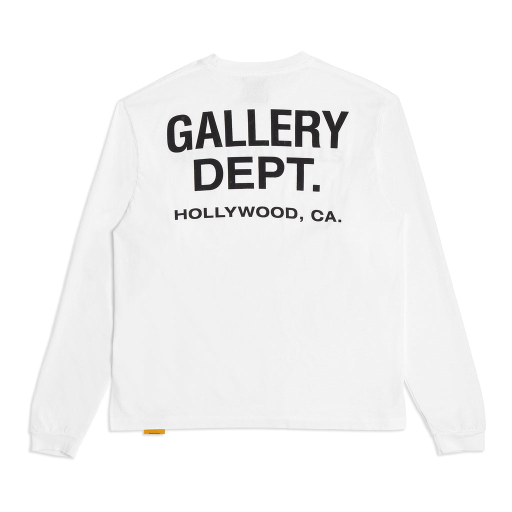 ART THAT KILLS REVERSIBLE LONG SLEEVE TEE WHITE – Gallery Dept