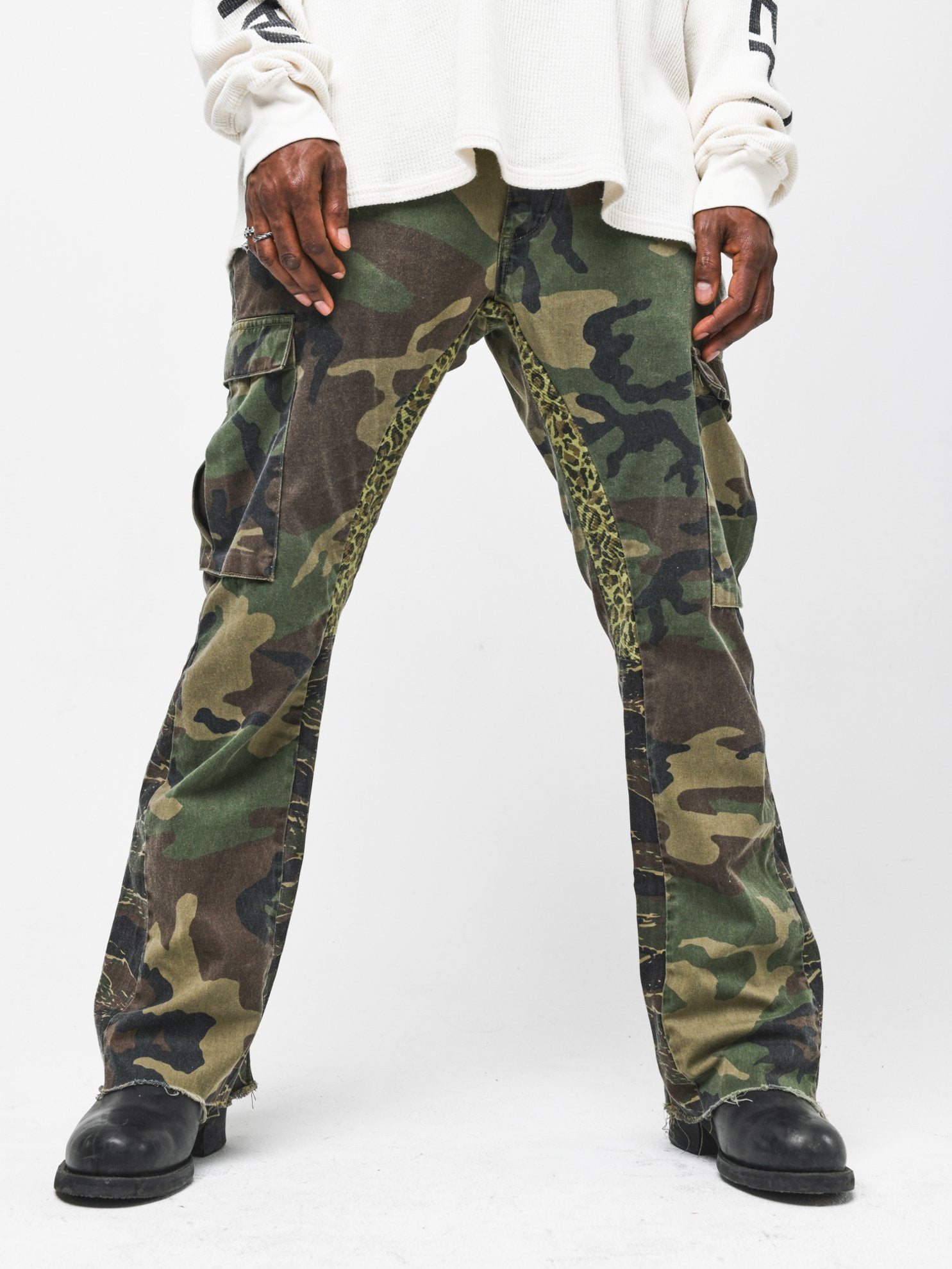 GALLERY DEPT. CAMO FLARE PANTS カモフレアパンツ-