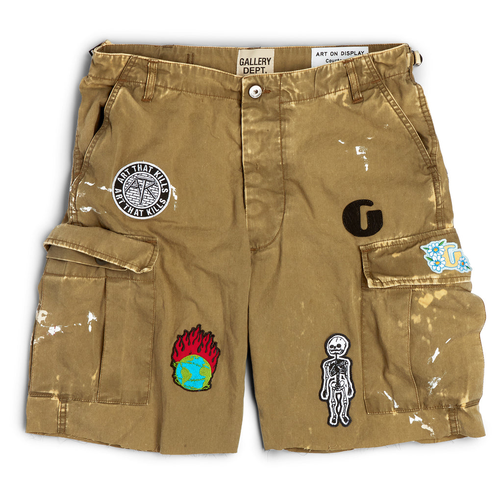 限定品 GALLERY DEPT. ギャラリーデプト G Patch Camo Cargo Shorts