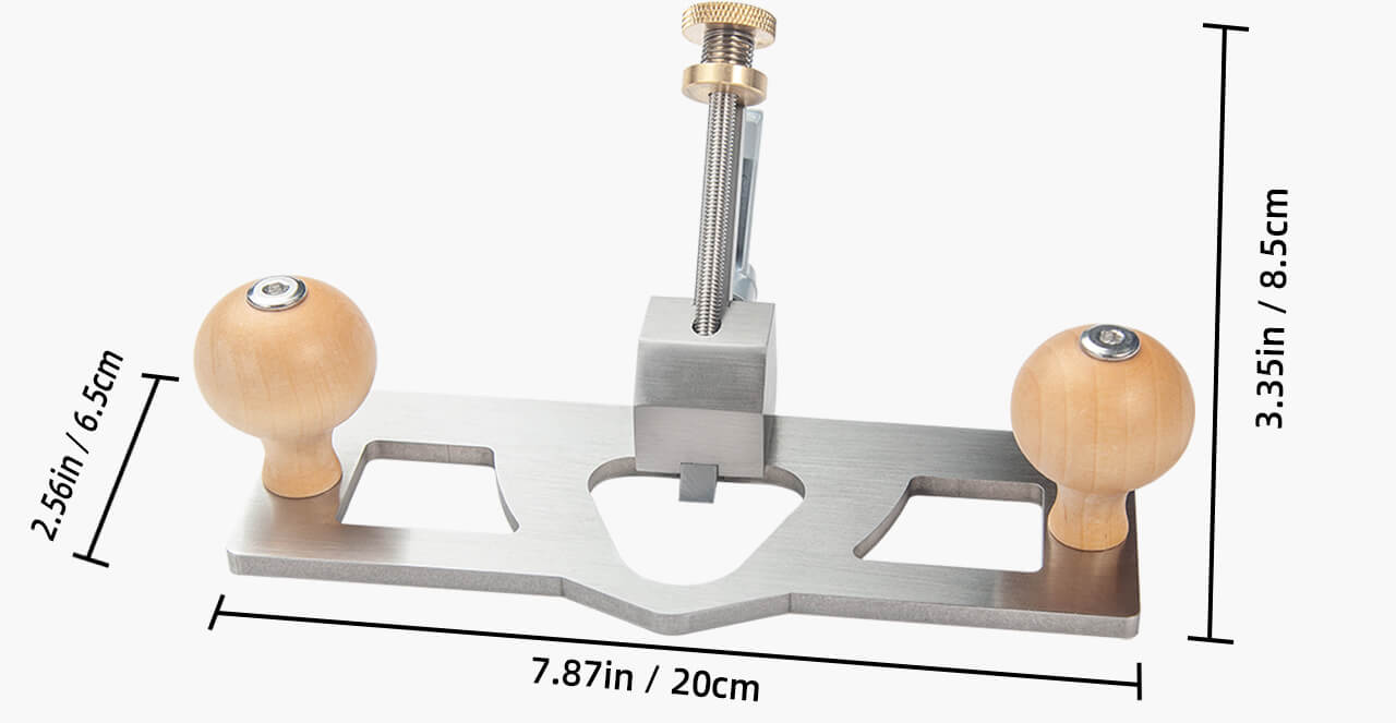 Router Plane Size