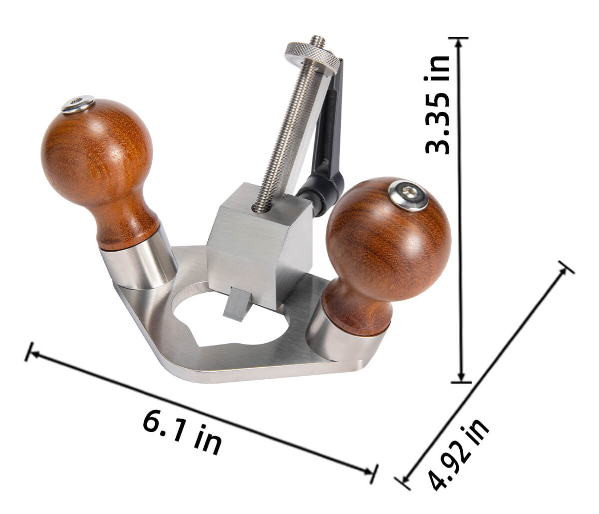 Router Plane Size