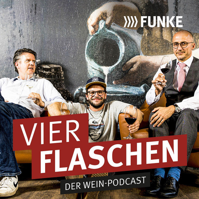 Vier Flaschen Podcast über Kolonne Null Wein