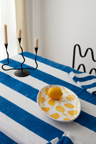 Little Tienda Home Collection - Cobalt tablecloth