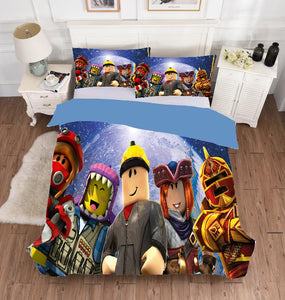 Game Roblox Bedding Set Duvet Cover Set Bedroom Set Bedlinen 3d Bag Fo Amcoser - be spiderman roblox bedding spiderman news games games